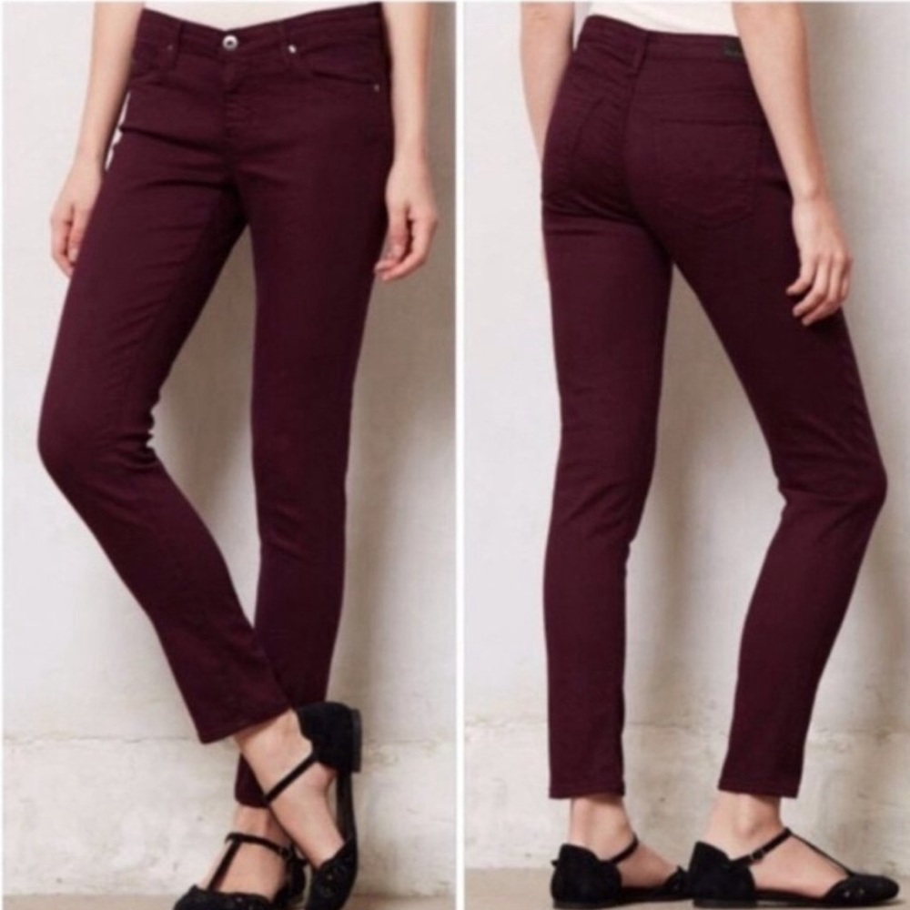 Anthropologie Stevie in Slim straight Wine